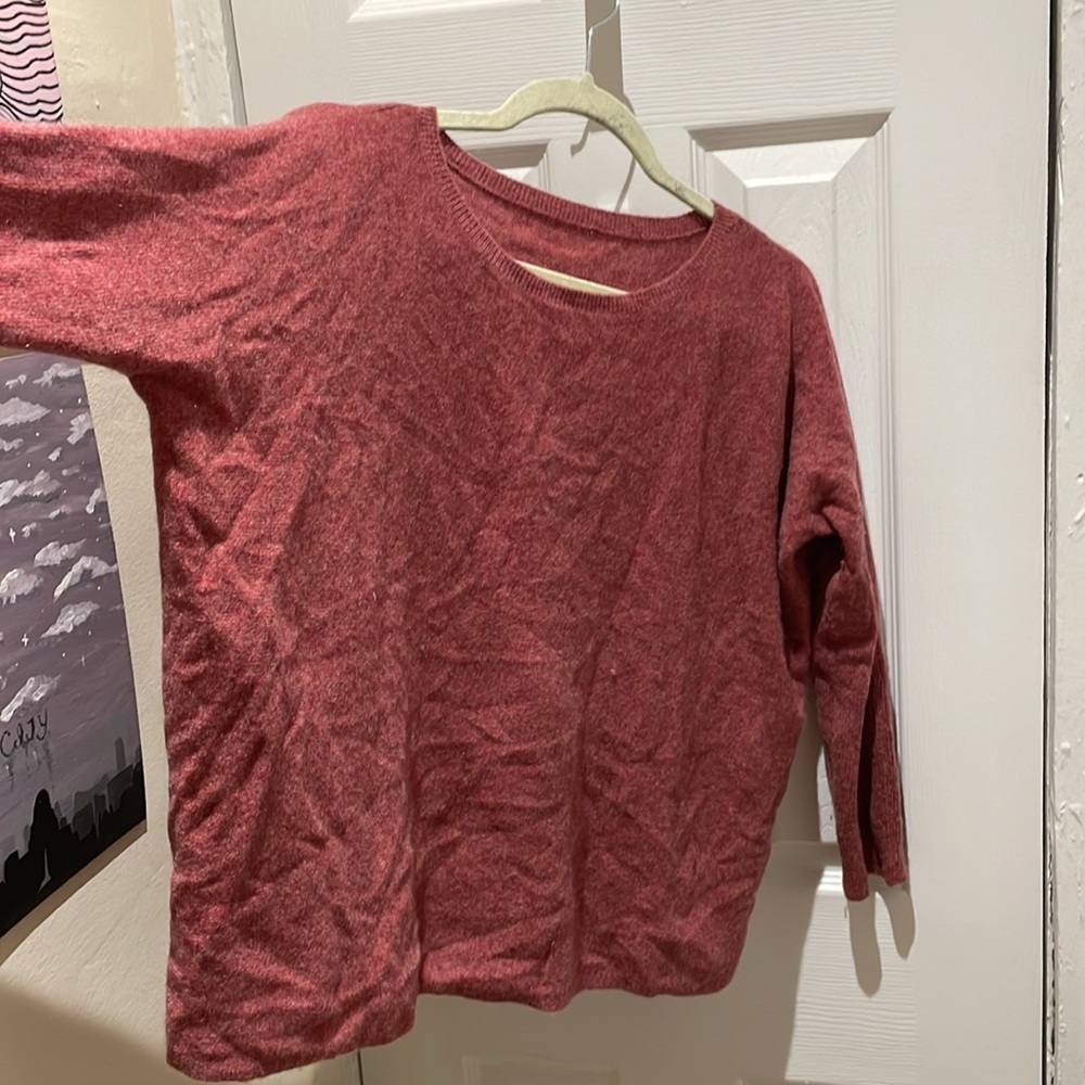Garnet Hill 100% cashmere sweater - Picture 9 of 12